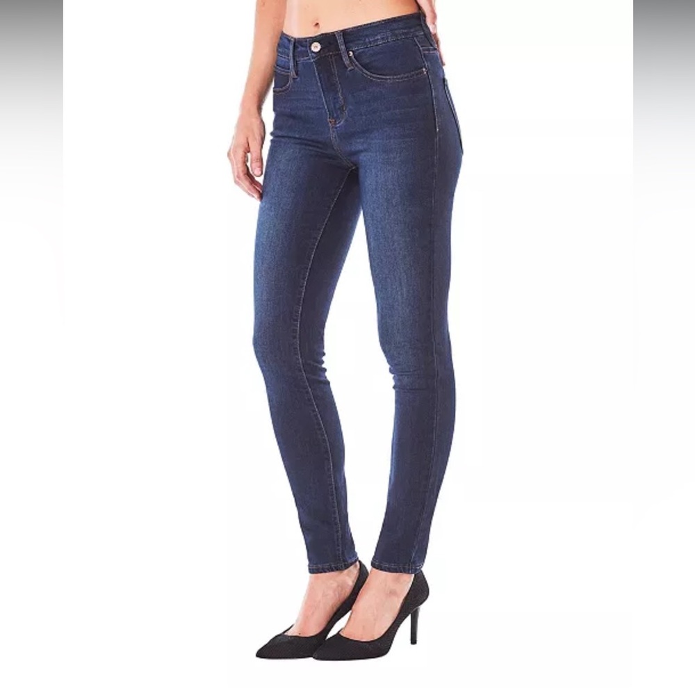 Nicole Miller NY - High Rise Ankle Skinny Jeans